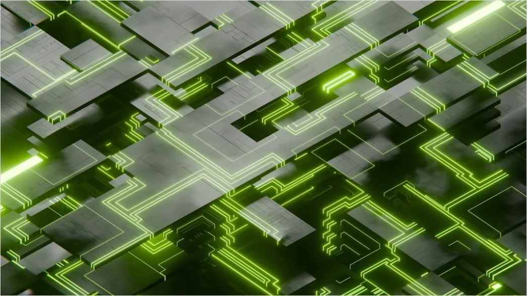 Abstrakt Technologie Hintergrund Circuit Board Neon E30e