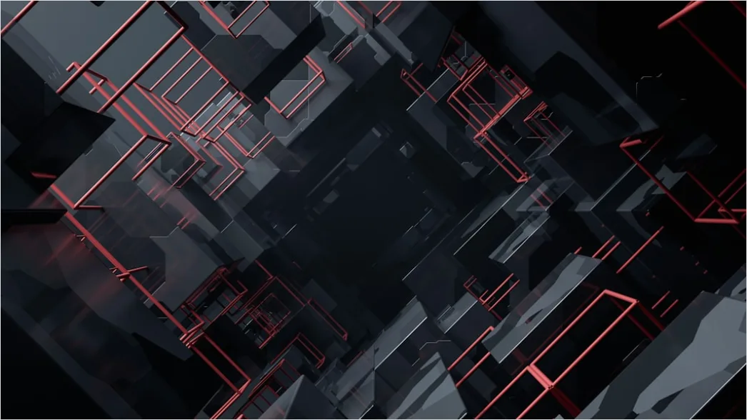 Detail Abstrakt Technologie Hintergrund Circuit Board Neon Number 5