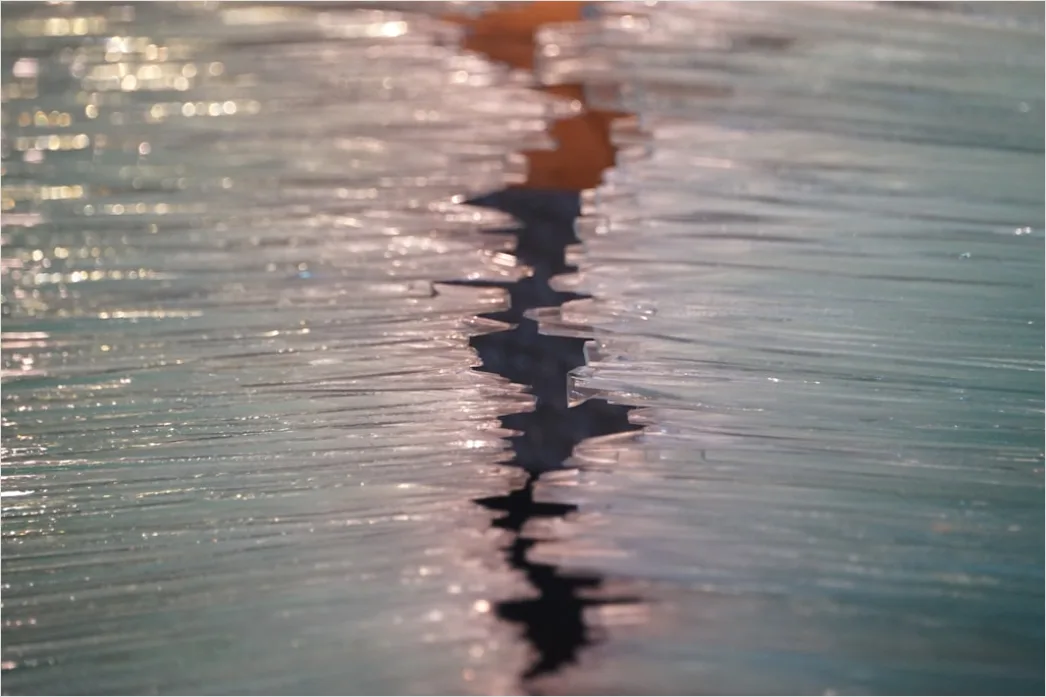 Detail Abstrakt Wasser Wellen Reflexion Hintergrund Number 17