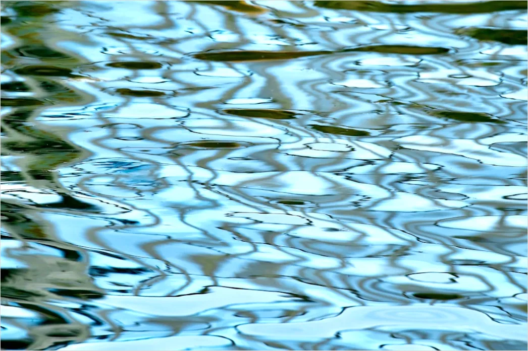 Detail Abstrakt Wasser Wellen Reflexion Hintergrund Number 20