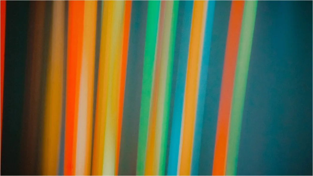 Detail Abstrakte Farbtupfer Bunt Hintergrund Minimal Number 19