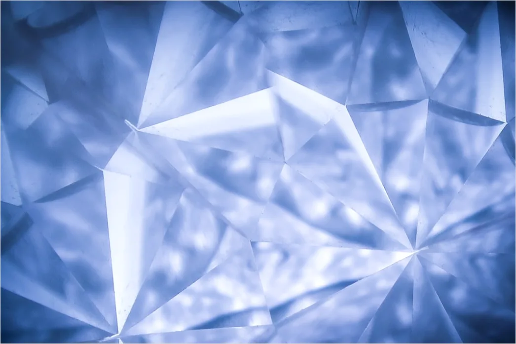 Detail Abstrakte Geometrie Low Poly Hintergrund Blau Number 13