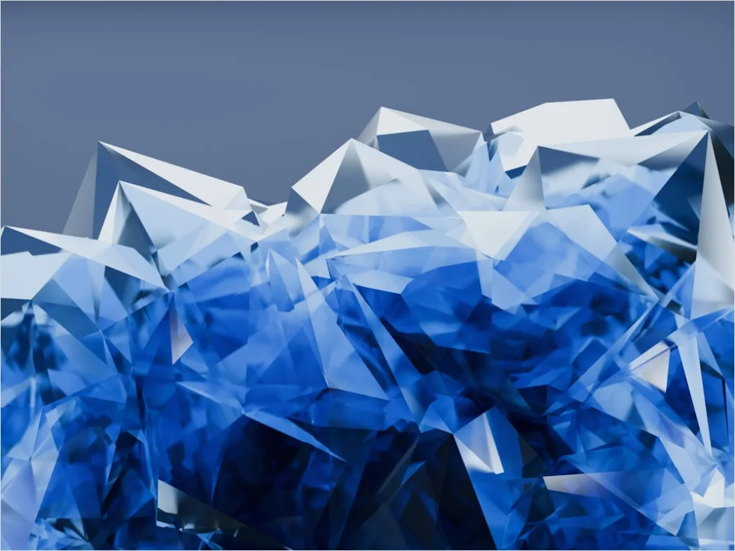 Detail Abstrakte Geometrie Low Poly Hintergrund Blau Number 18