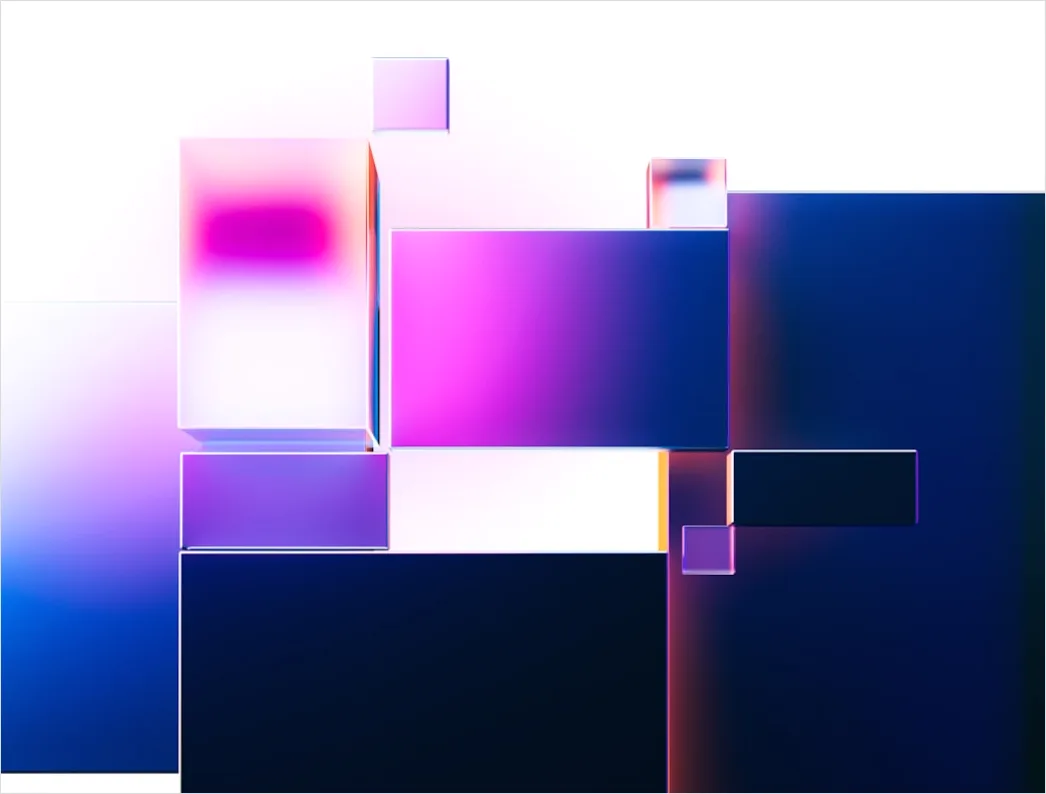 Detail Abstrakte Geometrische Komposition Farbig Modern Number 14