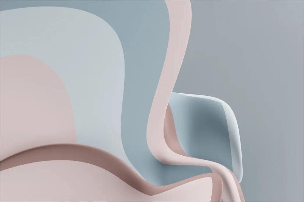 Detail Abstrakte Organische Formen Hintergrund Neutral Number 19