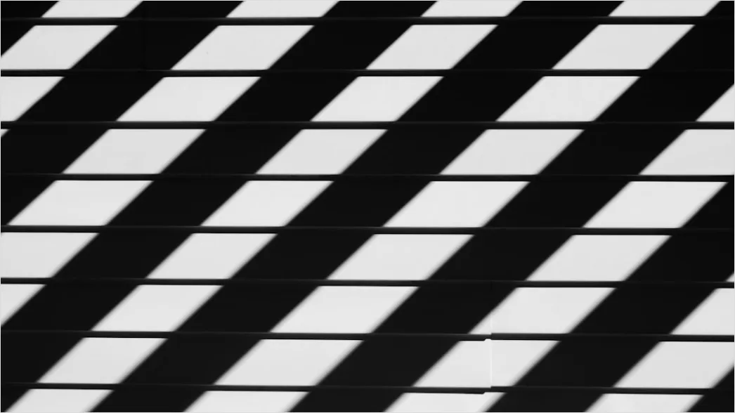 Detail Abstraktes Geometrisches Muster Minimal Schwarz Weiß Number 20