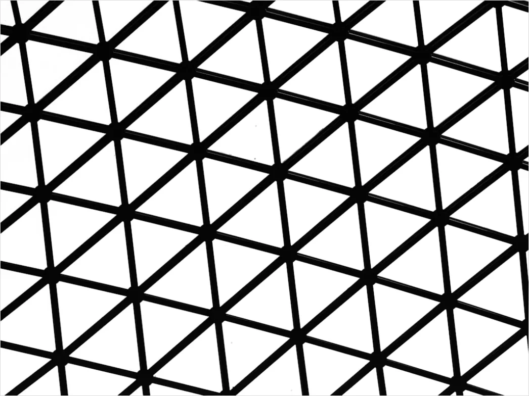 Detail Abstraktes Geometrisches Muster Minimal Schwarz Weiß Number 7