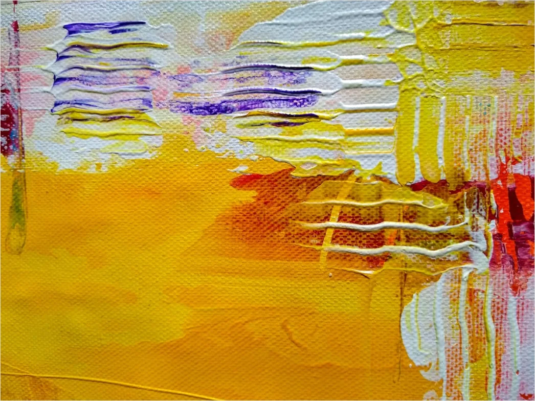 Detail Acryl Abstrakt Textur Bunt Leuchtend Hintergrund Number 15