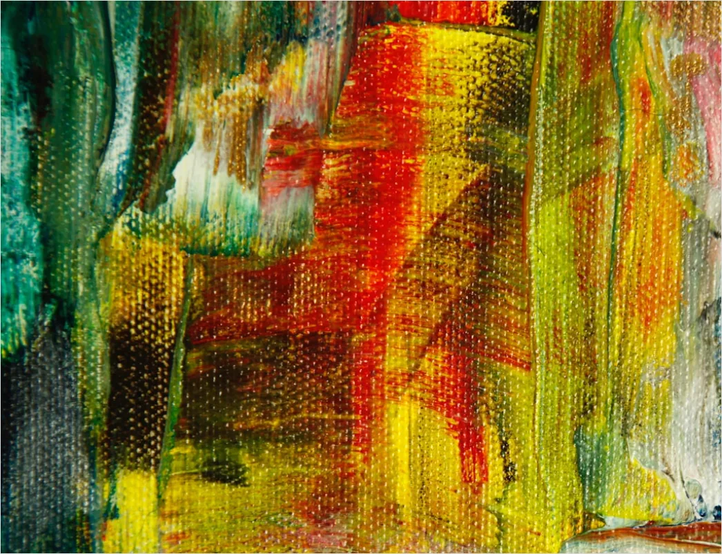 Detail Acryl Abstrakt Textur Bunt Leuchtend Hintergrund Number 8