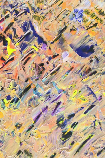Detail Acryl Pinselstriche Abstrakt Bunt Hintergrund Number 8