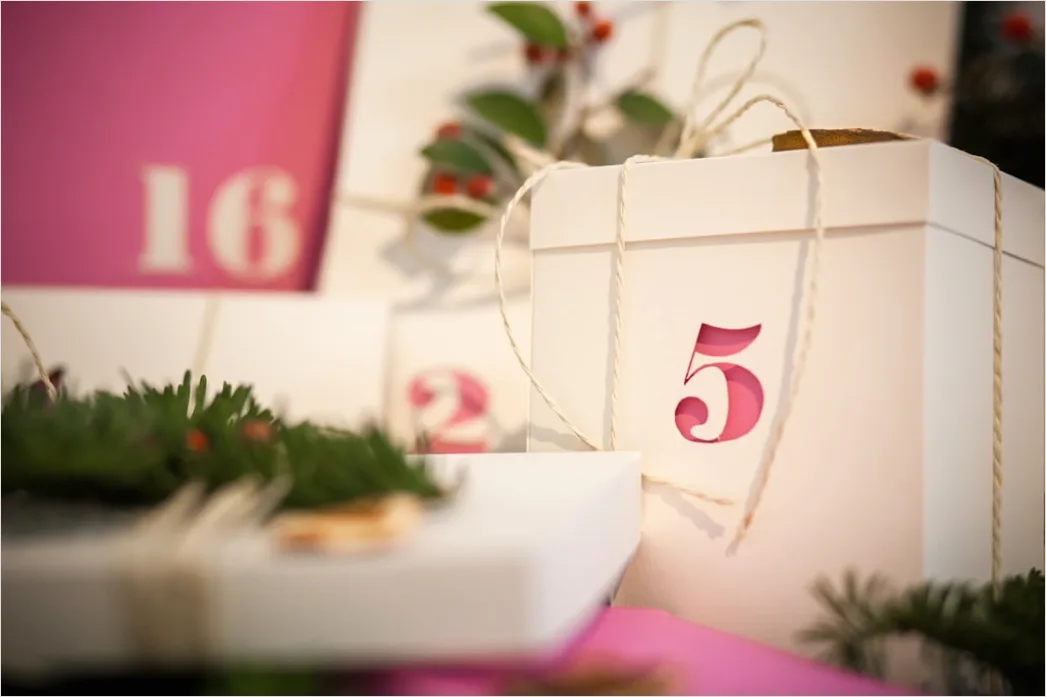Detail Advent Kalender öffnen Kind Freude Moment Number 5