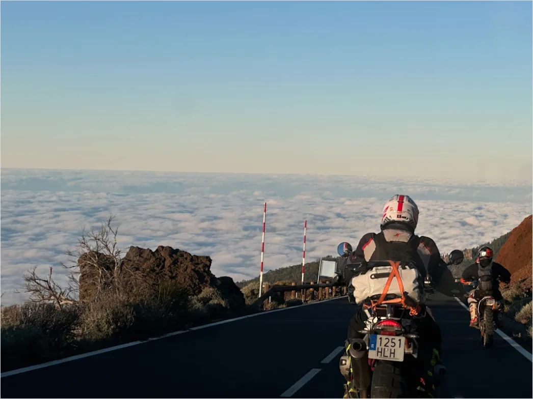 Detail Adventure Motorcycle Touring Mountain Road Number 6