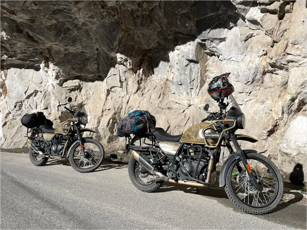 Detail Adventure Motorcycle Touring Mountain Road Number 7