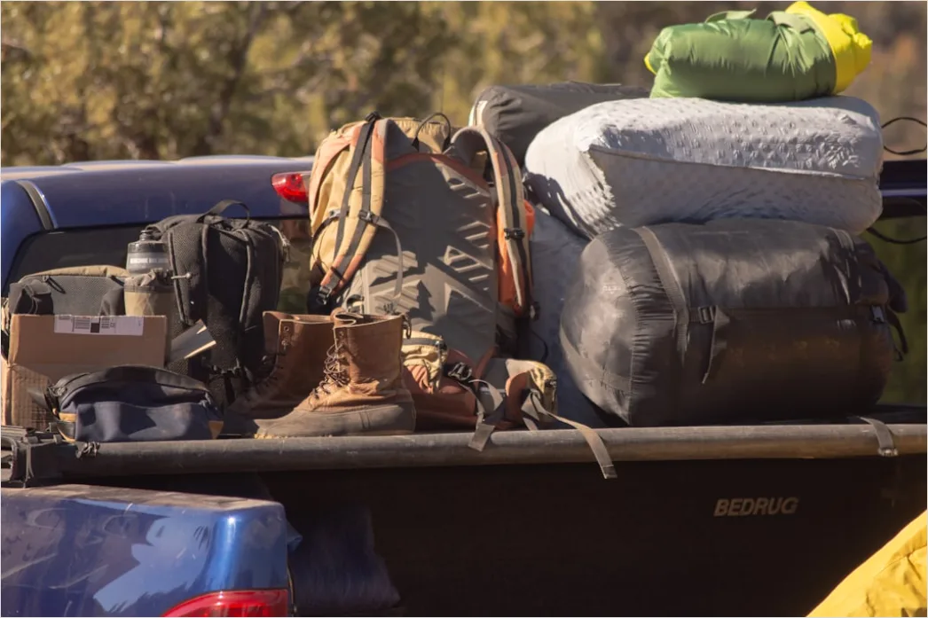Detail Adventure Vehicle Rooftop Rack Gear Loaded Number 2