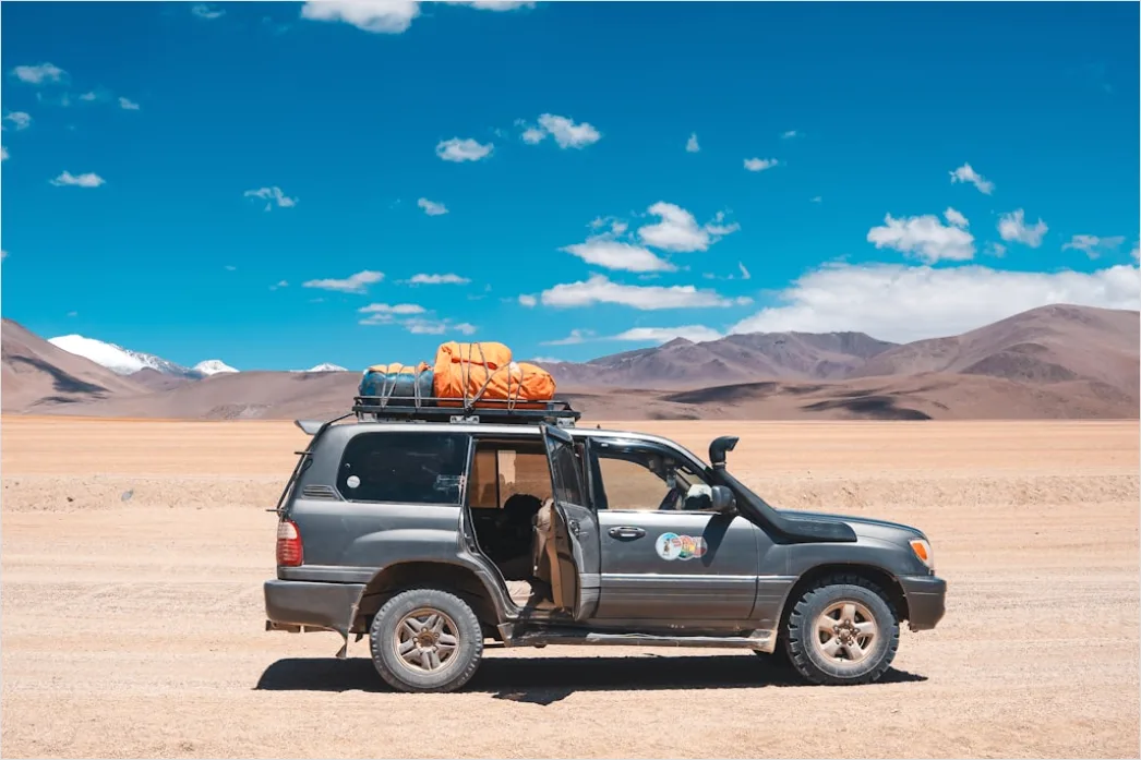 Detail Adventure Vehicle Rooftop Rack Gear Loaded Number 9