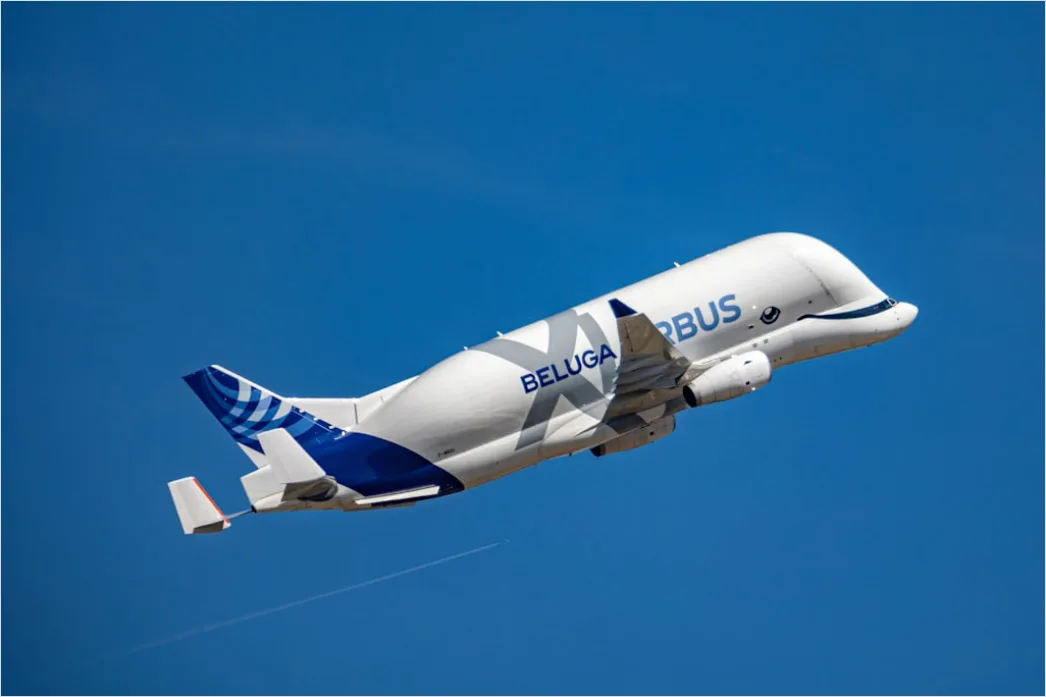 Detail Airbus A380 Double Decker Aircraft Exterior Number 6
