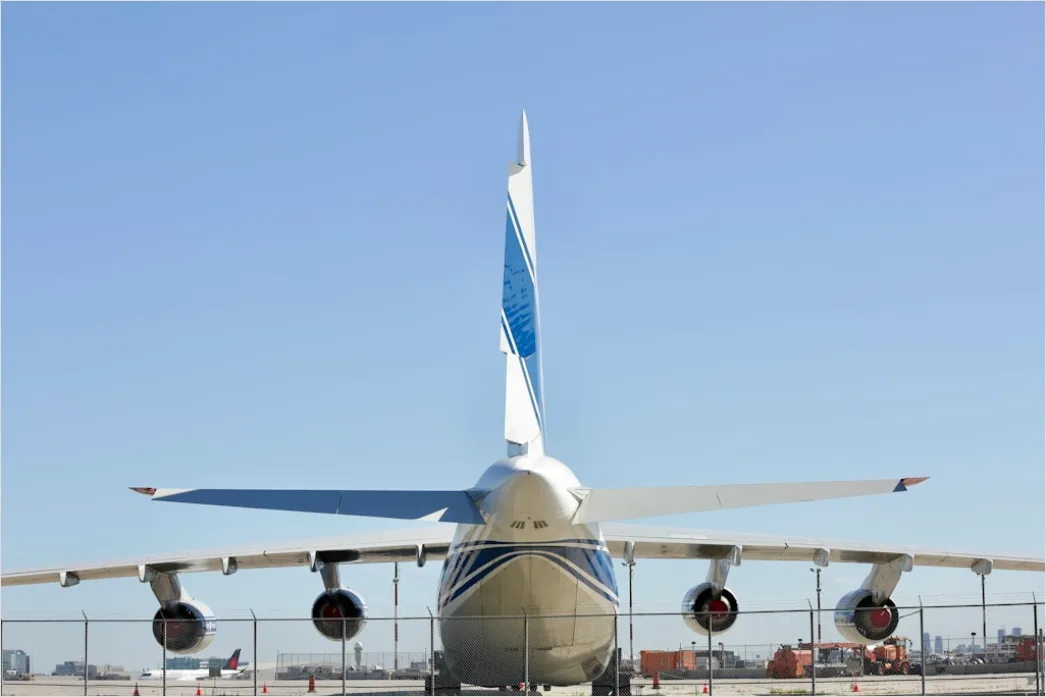 Detail Airbus A380 Double Decker Aircraft Exterior Number 9