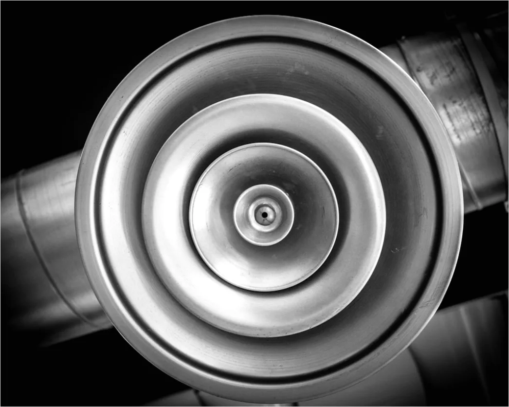Detail Aircraft Engine Turbine Close Up Macro Detail Number 18