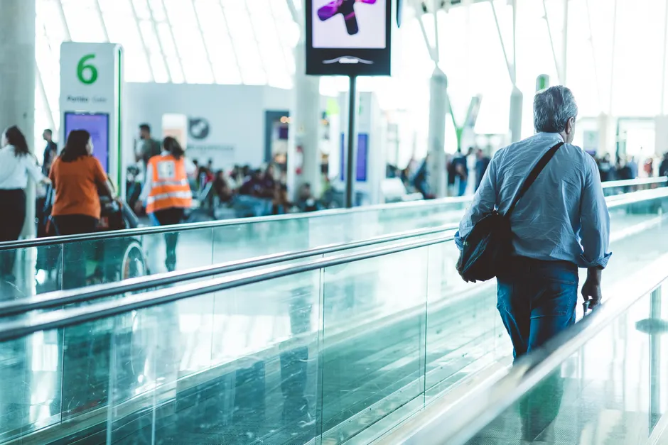 Detail Airport Security Checkpoint Passengers Queuing Number 15