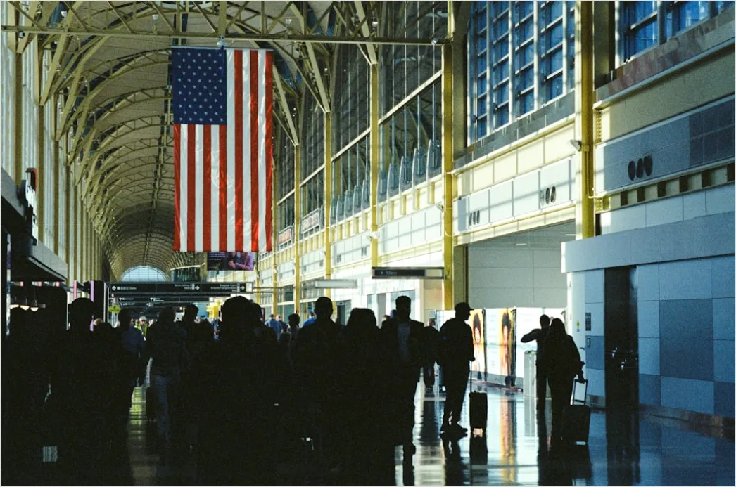 Detail Airport Terminal Interior Busy Travel Scene Number 2