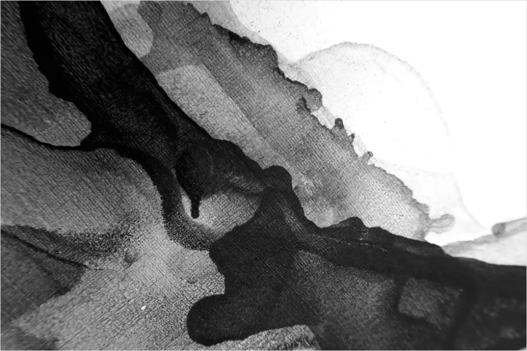 Alkohol Ink Abstrakt Dunkle Farben Gold 4918
