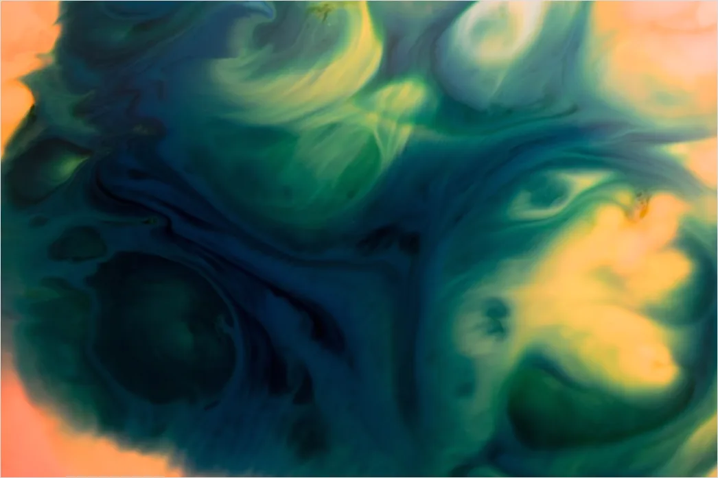 Detail Alkohol Tinte Abstrakt Flüssig Farben Makro Number 2