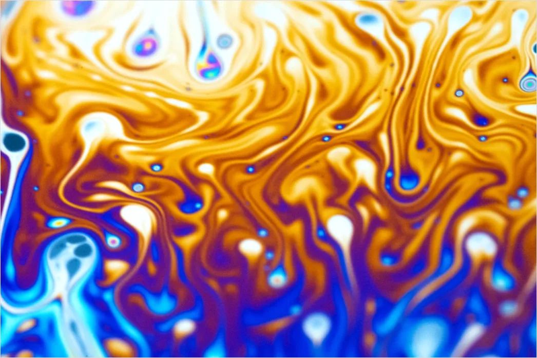 Detail Alkohol Tinte Abstrakt Flüssig Farben Makro Number 13