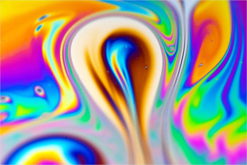 Detail Alkohol Tinte Abstrakt Flüssig Farben Makro Number 19