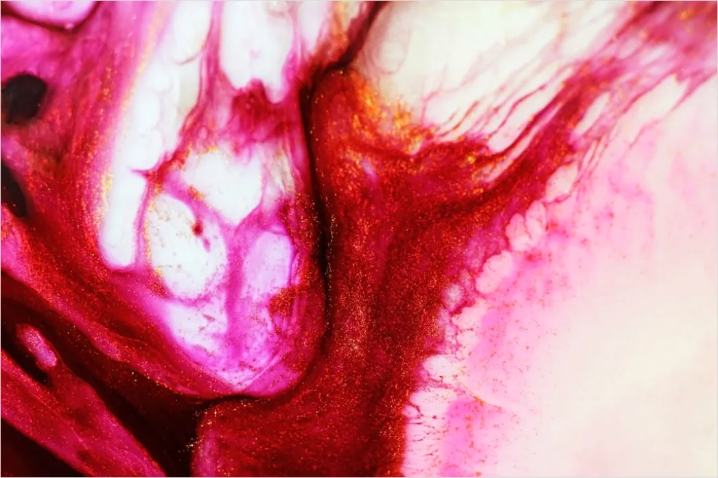 Detail Alkohol Tinte Abstrakt Flüssig Farben Makro Number 10