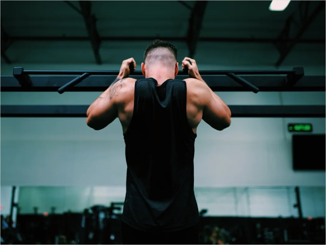 Detail Athletic Man Portrait Gym Fitness Confident Look Number 18