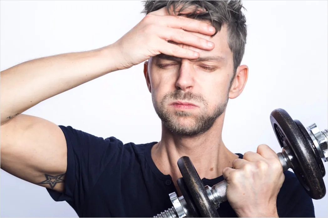 Detail Athletic Man Portrait Gym Fitness Confident Look Number 20