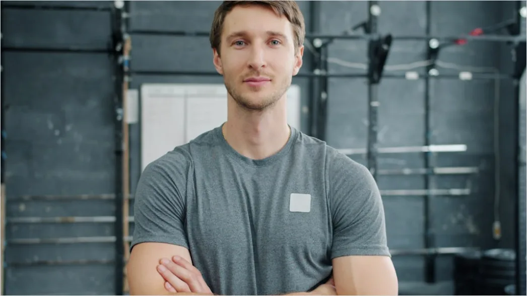 Detail Athletic Man Portrait Gym Fitness Confident Look Number 7