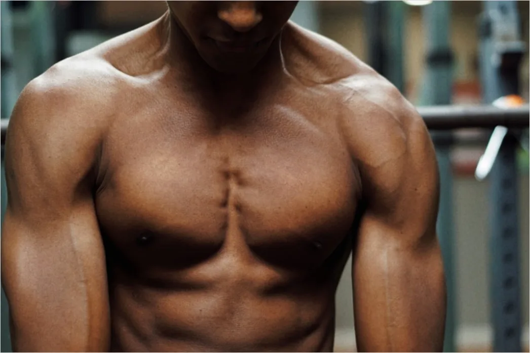 Detail Athletic Man Portrait Gym Fitness Confident Look Number 8