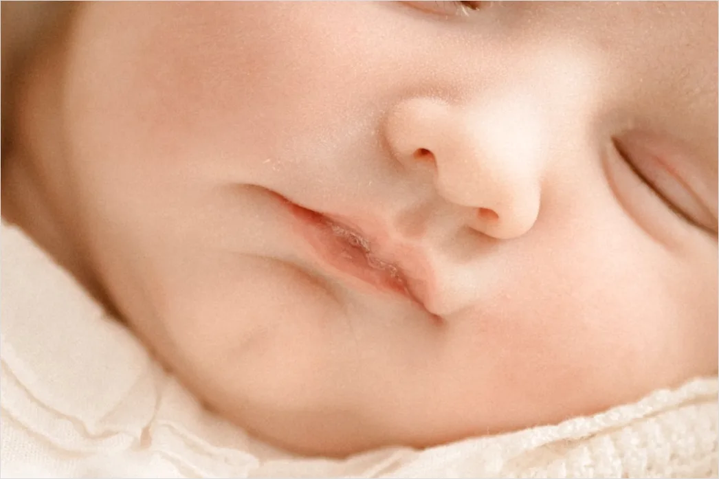 Detail Baby Portrait Close Up Sleeping Peaceful Number 11