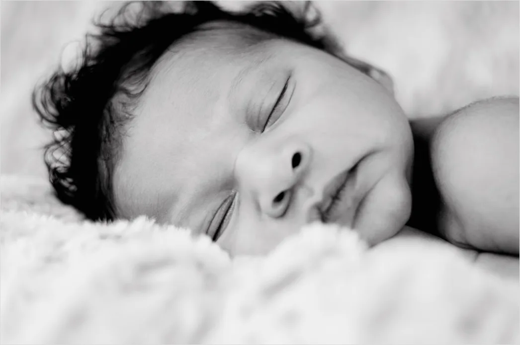 Detail Baby Portrait Close Up Sleeping Peaceful Number 12