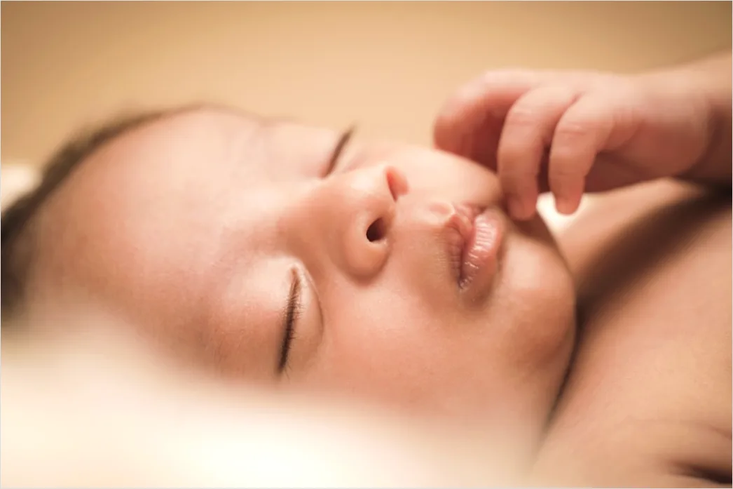 Detail Baby Portrait Close Up Sleeping Peaceful Number 13