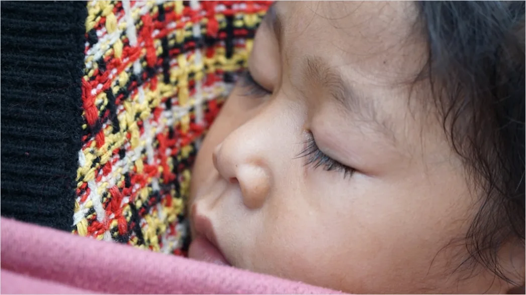 Detail Baby Portrait Close Up Sleeping Peaceful Number 14
