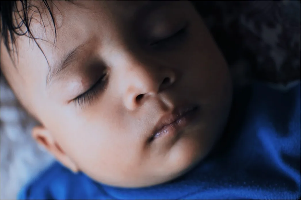 Detail Baby Portrait Close Up Sleeping Peaceful Number 8