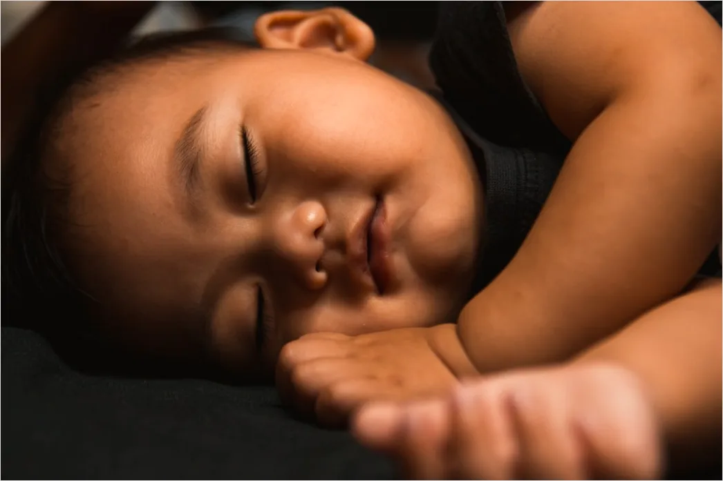 Detail Baby Portrait Close Up Sleeping Peaceful Number 10