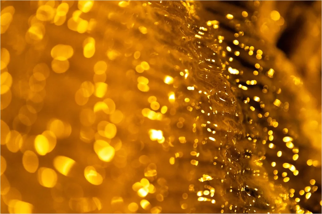 Detail Bokeh Abstrakt Hintergrund Gold Glitzer Number 15