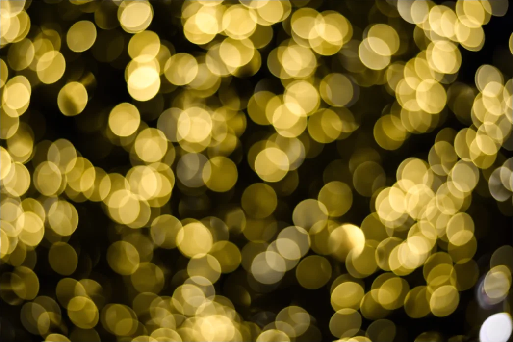 Detail Bokeh Abstrakt Hintergrund Gold Glitzer Number 16