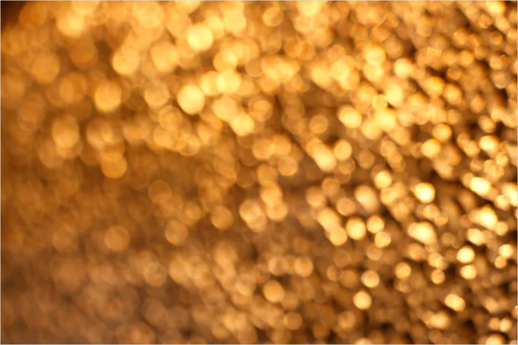 Detail Bokeh Abstrakt Hintergrund Gold Glitzer Number 8