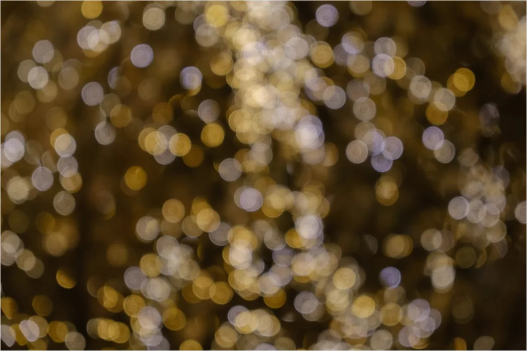 Detail Bokeh Abstrakt Hintergrund Gold Glitzer Number 9