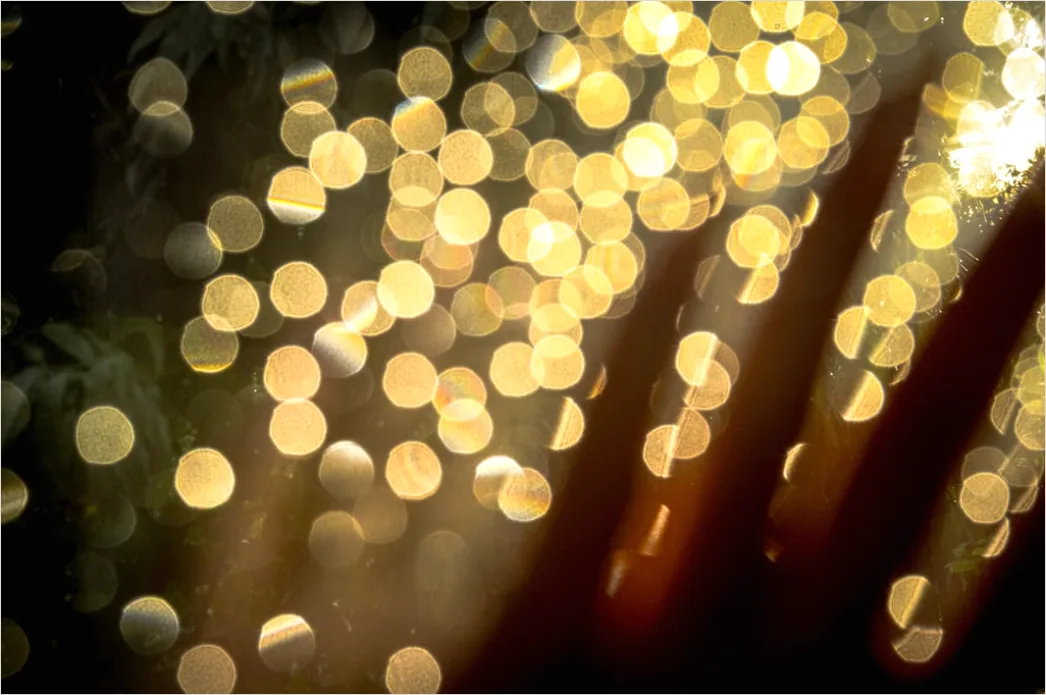Detail Bokeh Abstrakt Hintergrund Gold Glitzer Number 10