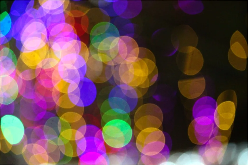 Detail Bokeh Abstrakt Hintergrund Lichter Unscharf Number 16