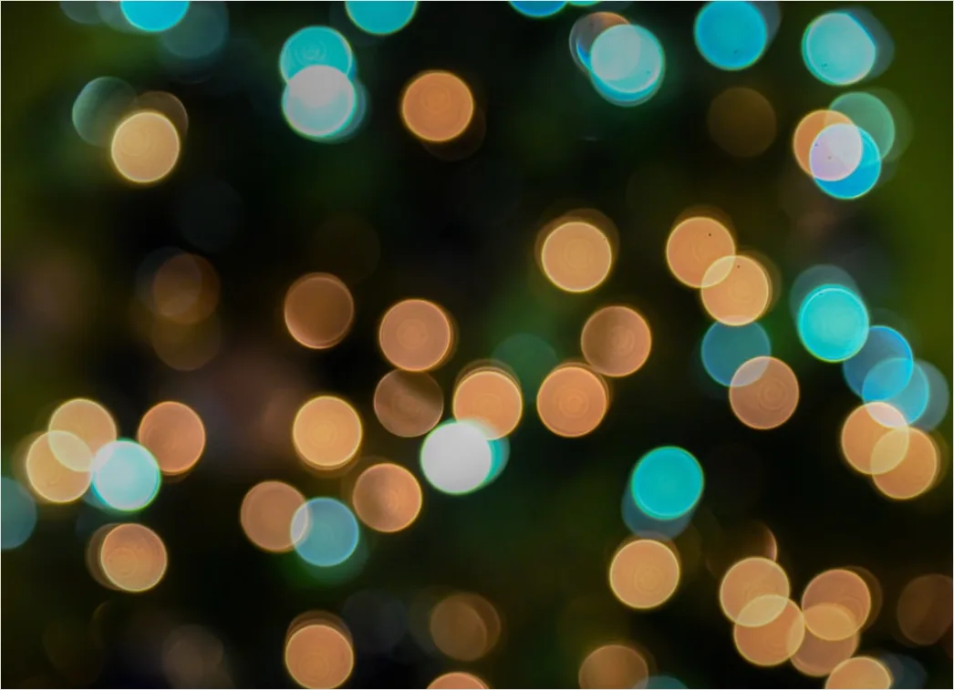 Bokeh Abstrakt Hintergrund Weihnachten Warm
