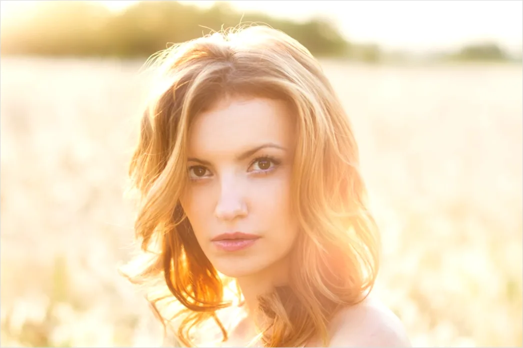 Detail Braut Und Bräutigam Portrait Outdoor Golden Hour Number 8