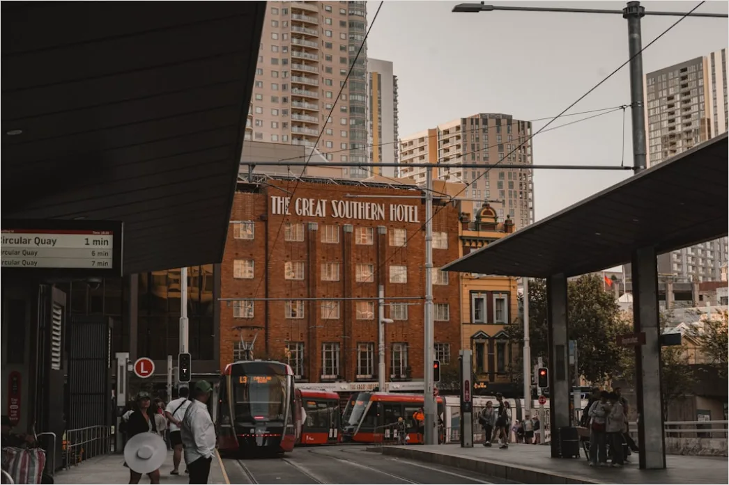 Detail Bus Rapid Transit System Modern Station Number 13