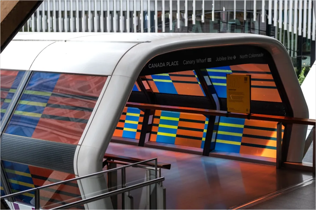 Detail Bus Rapid Transit System Modern Station Number 20