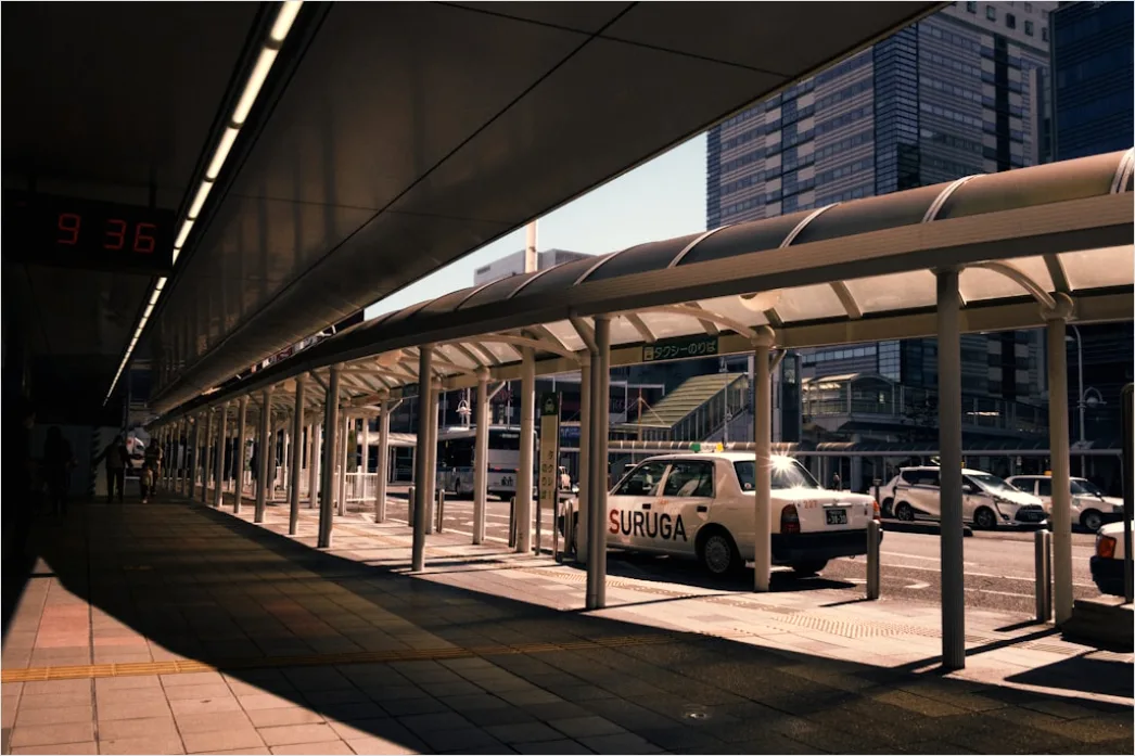 Detail Bus Rapid Transit System Modern Station Number 4